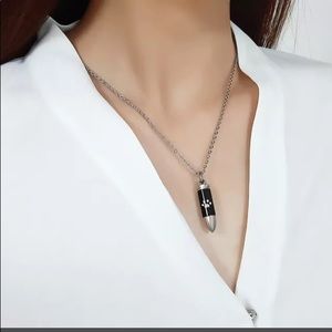 🌞 Brand New Urn Necklace Paw Print Decoration see pics for size see pics